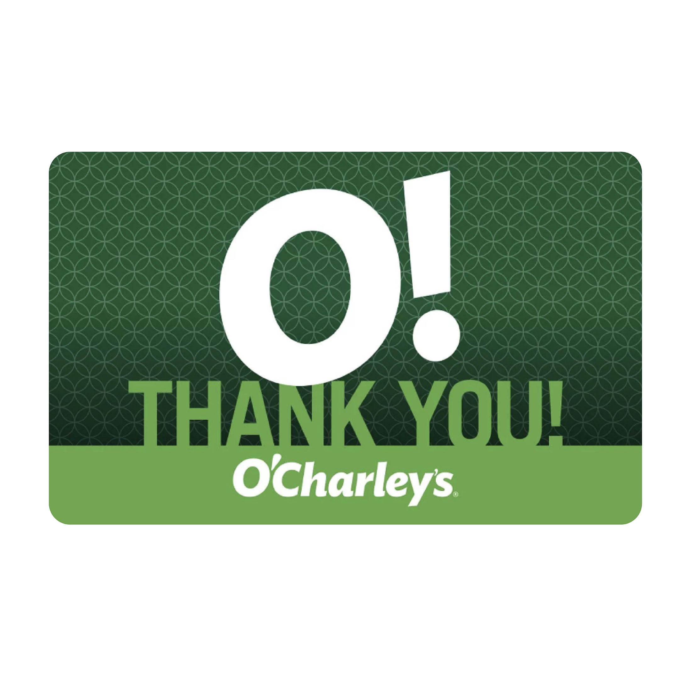 O'Charley's $15 Thank You eGift Card [Email Delivery]