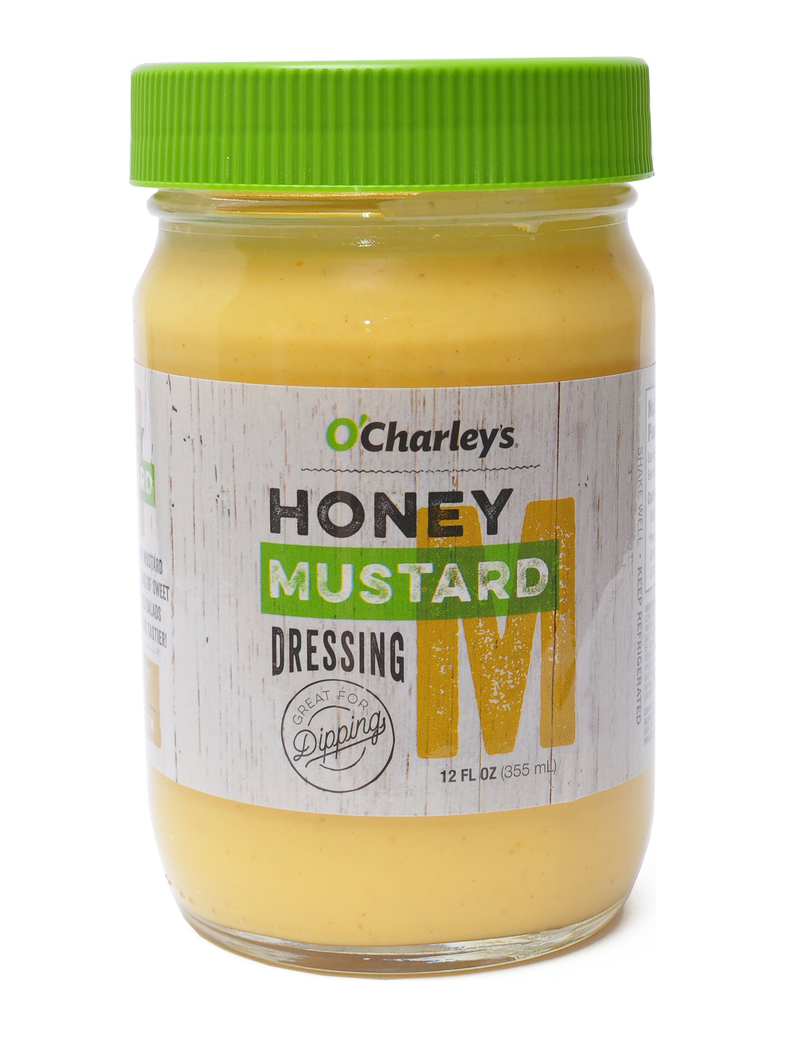 O'Charley's Honey Mustard Refrigerated Salad Dressing, 12 Fluid oz