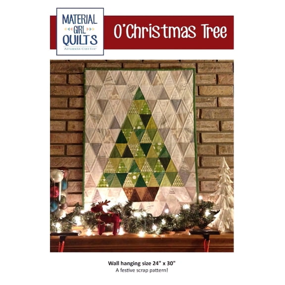 O' Christmas Tree Pattern, Material Girl Quilts