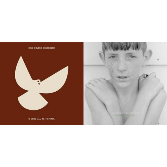 O Come All Ye Faithful (Bone Green Red Splatter LP Vinyl) & Heart Like A Levee (Gray & Black Marble LP Vinyl)