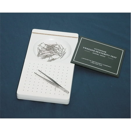 O\'Connor tweezer dexterity test