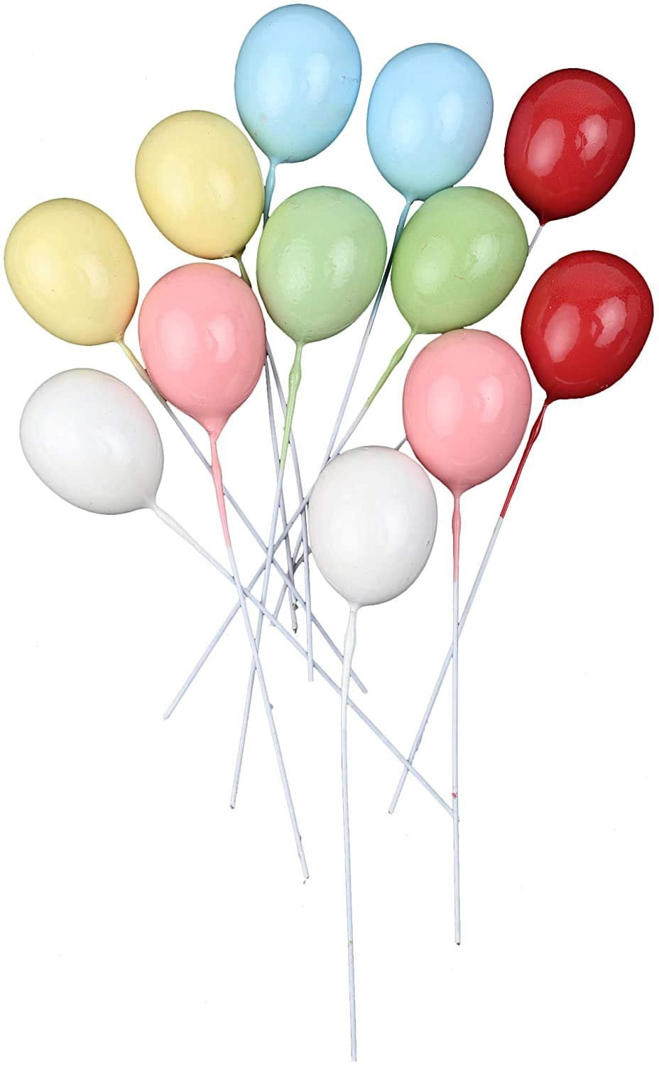 O'Creme Assorted-Color Balloons Cake-Topper Set - Walmart.com