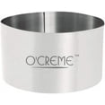 thumbnail image 1 of O'Creme Cake Ring Sturdy Stainless Steel Round Pastry Ring 2-9/16 Inch Diameter x 1-1/2 Inch High, 1 of 2
