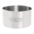 thumbnail image 1 of O'Creme Cake Ring Sturdy Stainless Steel Round Pastry Ring 3-1/16 Inch Diameter x 1-3/4 Inch High, 1 of 2