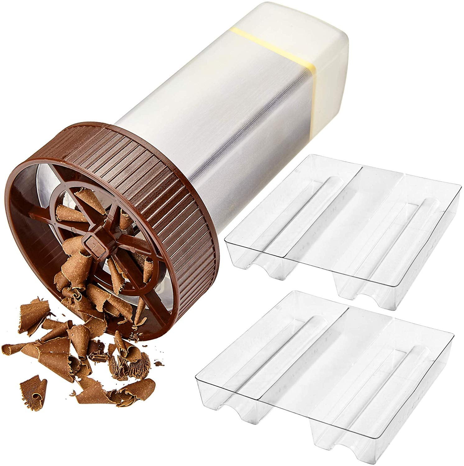 O'Creme - Chocolate Shaver - Rotary Hand Held Grater and Slicer Device ...
