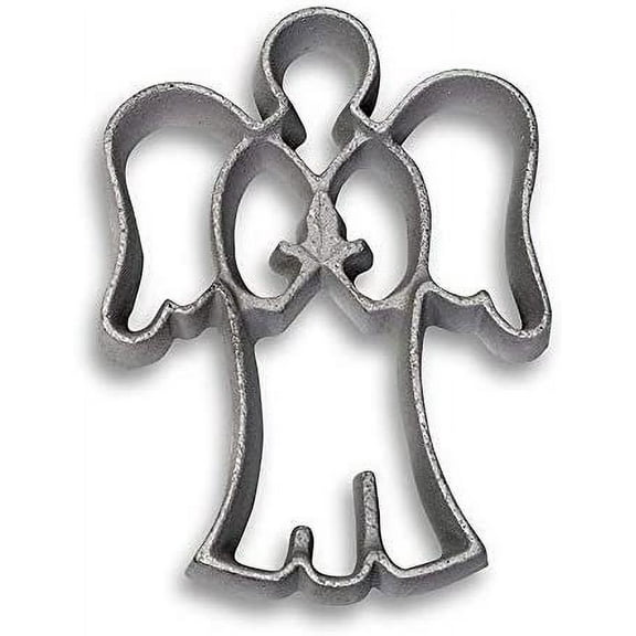 O'Creme Christmas Rosette Iron Angel