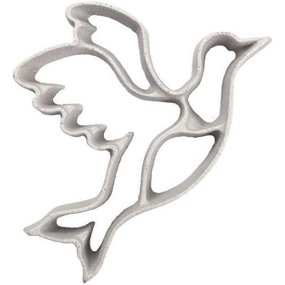 O'Creme Christmas Rosette Iron Dove