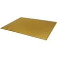 thumbnail image 1 of O'Creme Gold Wraparound Rectangular Cake Pastry Drum Board 1/4 Inch Thick, Full-Sheet Size 17-5/8 Inch x 25-1/2 Inch - Pack of 10, 1 of 3
