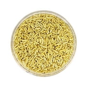 OCreme Metallic Sugar Rods, 8 Ounce Gold