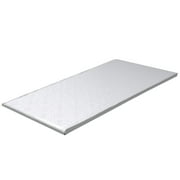 O'Creme Narrow Rectangle "Log" Cake Board Wraparound White Pastry Drum Board 1/4 Inch Thick, 14 Inch x 6 Inch - Pack of 10