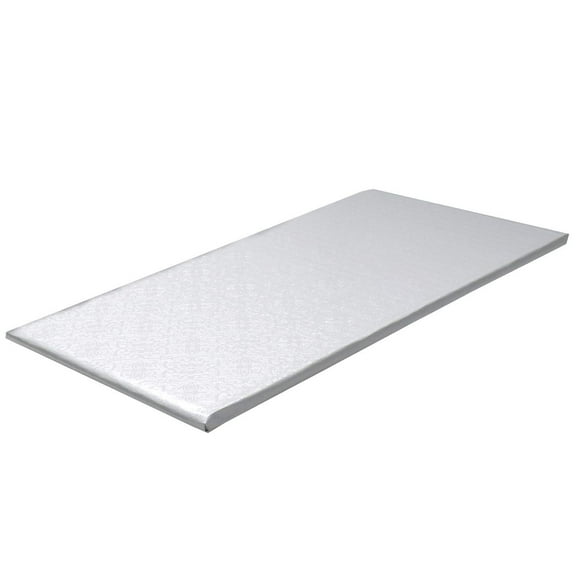O'Creme Narrow Rectangle "Log" Cake Board Wraparound White Pastry Drum Board 1/4 Inch Thick, 14 Inch x 6 Inch - Pack of 10