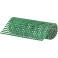 thumbnail image 1 of O'Creme Rhinestone Mesh Ribbon Wrap 24 Row 4-1/2 Inch Wide x 1 Yard, Green, 1 of 2