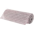 thumbnail image 1 of O'Creme Rhinestone Mesh Ribbon Wrap 24 Row 4-1/2 Inch Wide x 1 Yard, Light Pink, 1 of 2