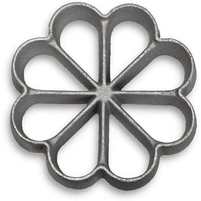 O'Creme Rosette Iron Floral Design Medium Floral