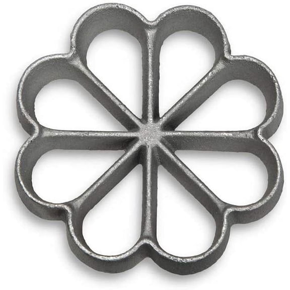O'Creme Rosette Iron Floral Design Medium Floral