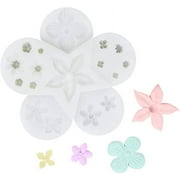 OCreme Silicone Fondant Mold, Filler Flowers