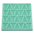 thumbnail image 1 of O'Creme Silicone Fondant Mold Letters in Triangles, 1 of 1