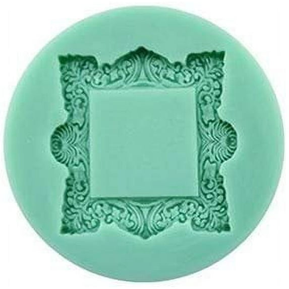 O'Creme Silicone Fondant Mold Vintage Square