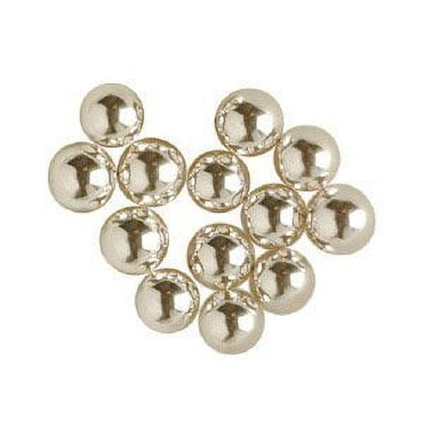 O'Creme Silver Dragees Cake Decorating Supplies for Bakers: Cookie, Cupcake & Icing Toppings, Bright Metallic Sphere Sprinkles Decoration, Kosher Certified, Decorating Sugar Ball Accents 6mm, 32 oz