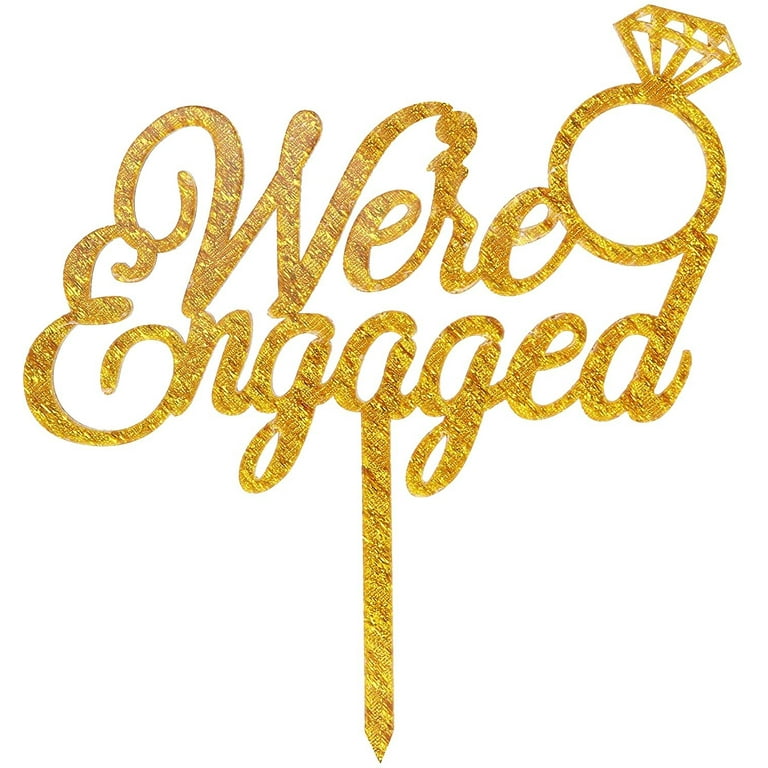 Diamond Cake Toppers Gold No. 4 Diamond Cake Toppers Gold No. 4