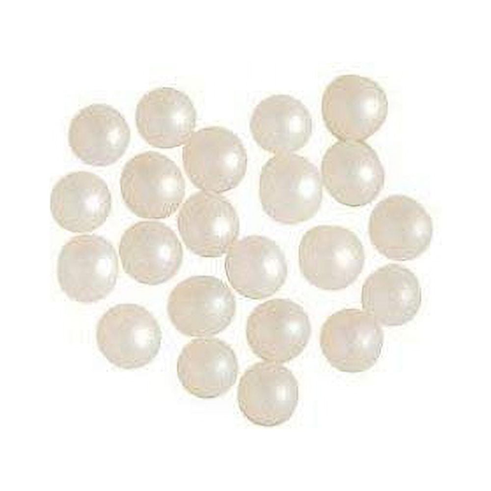 O'Creme Pink-Ivory Edible Sugar Pearls Cake Decorating Supplies for Bakers:  Cookie, Cupcake & Icing Toppings, Beads Sprinkles For Baking, Kosher