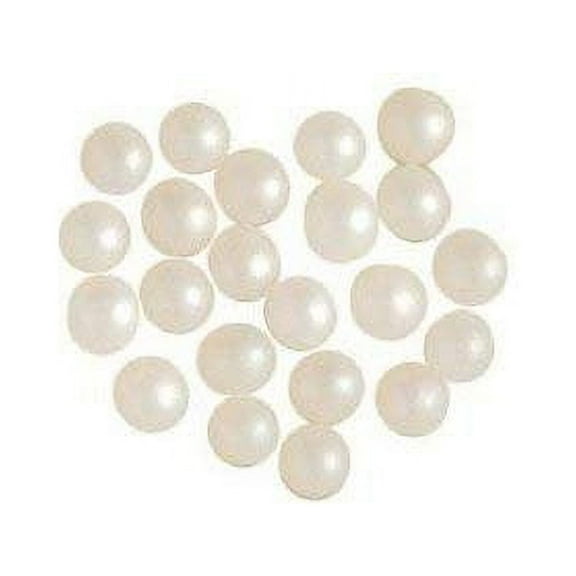 O'Creme White Edible Sugar Pearls Cake Decorating Supplies for Bakers: Cookie, Cupcake & Icing Toppings, Beads Sprinkles For Baking, Kosher Certified, Candy Sugar Ball Accents 10mm, 11 Lbs