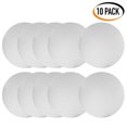 thumbnail image 1 of O'Creme White Wraparound Cake Pastry Round Drum Board 1/4 Inch Thick, 8 Inch Diameter - Pack of 10, 1 of 9
