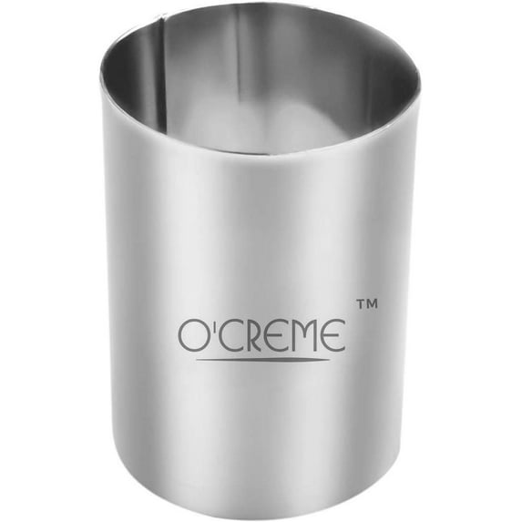 O'Crme Cake Ring Stainless Steel 2" Diameter, 3" High