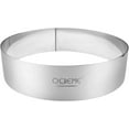 thumbnail image 1 of O'Crme Cake Ring Stainless Steel 9" Diameter, 2-1/2" High, 1 of 7