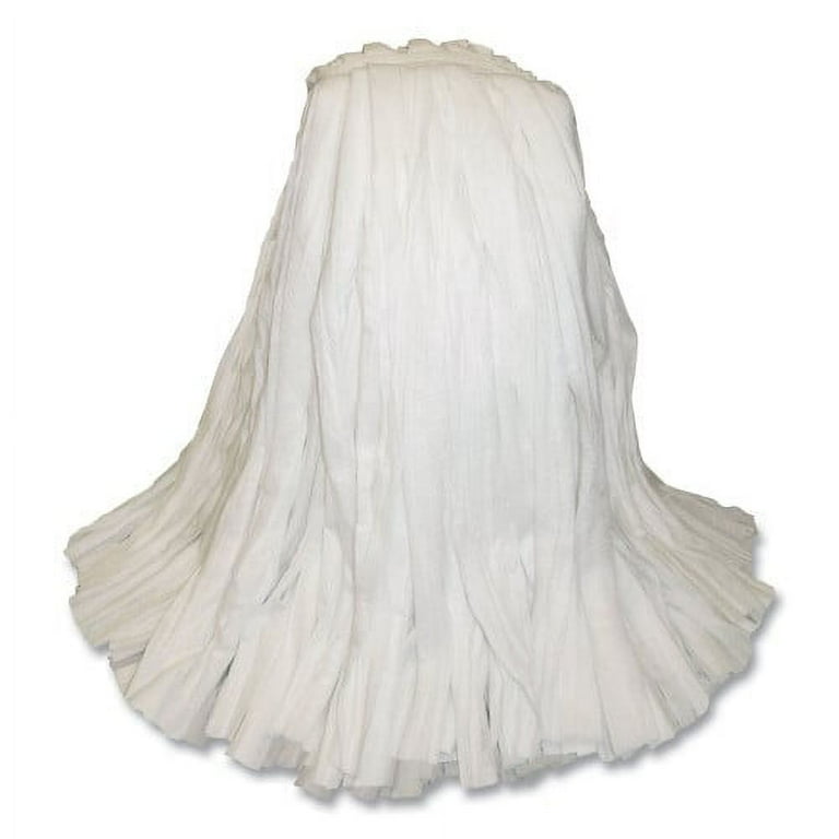 Edge Non-Woven Wet Mop Head, Rayon, #24, White Edge Non-Woven Wet Mop Head, Rayon, #24, White