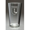 thumbnail image 1 of O'Donovan Irish Coat of Arms Pint Glasses - Set of 4 (Sand Etched), 1 of 2