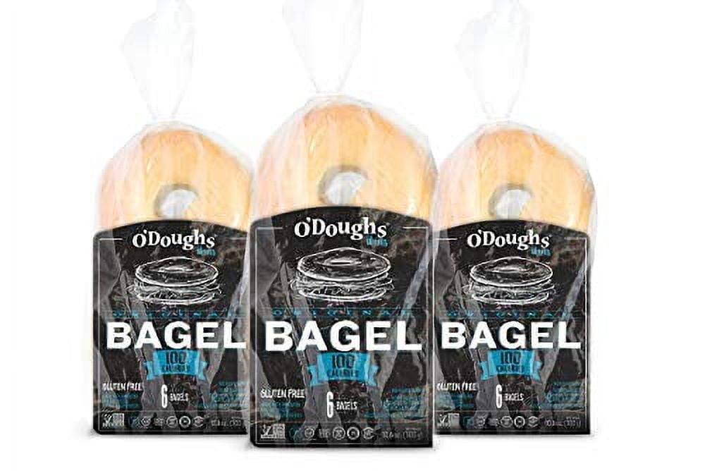 O'Dough Thins Gluten Free Bagels, Original, 100 Calorie Bagels