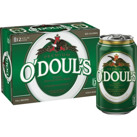 O'Doul's American Lager Beer 12 pack 12 fl oz Aluminum Cans 0.5% ABV