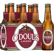 O'Doul's Premium Amber Non-Alcoholic Beer, 6 Pack 12 fl. oz. Bottles, 0.5% ABV