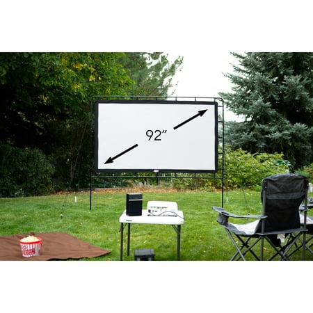 Devos Outdoor - OEG Screens 92" Outdoor Projector Screen - White