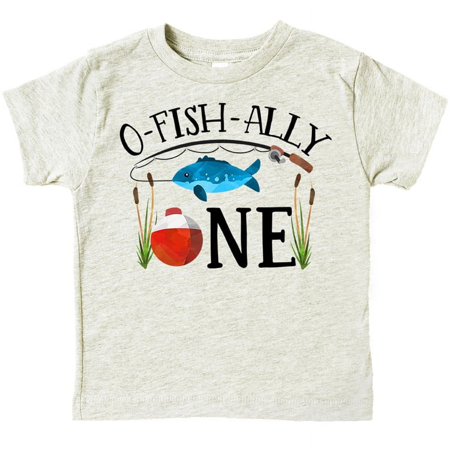 O-Fish-Ally- ONE Boys 1st Birthday Shirt for Baby Boys First Birthday  Outfit Chill Short Sleeve Shirt 