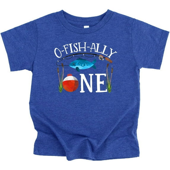 O-Fish-Ally- ONE Boys 1st Birthday Shirt for Baby Boys First Birthday Outfit Vintage Royal Shirt