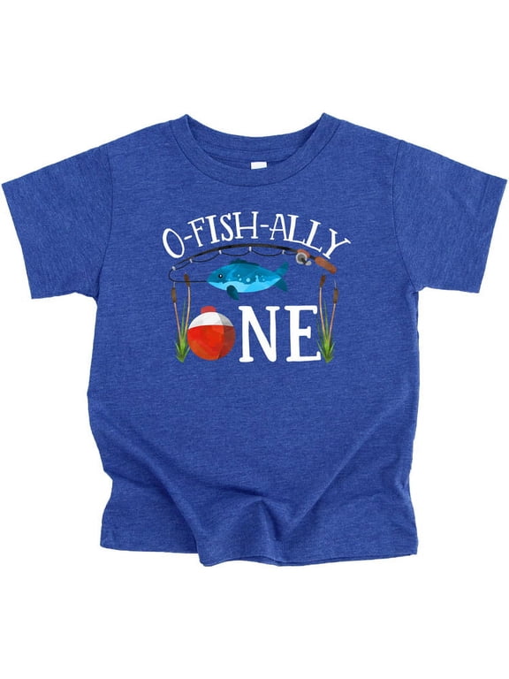 O-Fish-Ally- ONE Boys 1st Birthday Shirt for Baby Boys First Birthday Outfit Vintage Royal Shirt