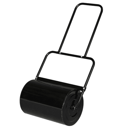 O’Force Lawn Roller Iron Cylindrical Outdoor Yard Tools for Flattening Uneven Ground Sod Easy Storage 19.5in