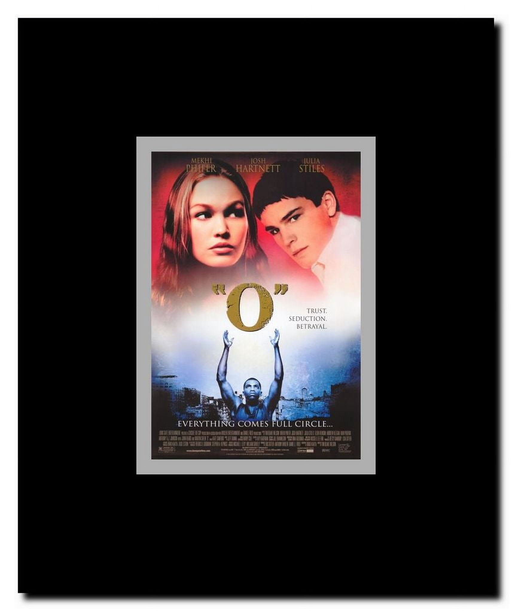 O Framed Movie Poster