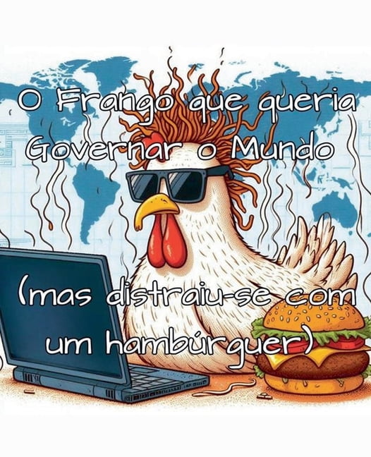 O Frango que queria Governar o Mundo (mas distraiu-se com um hambÃºrguer), (Paperback)