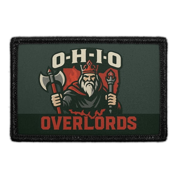 O-H-I-O Overlords - Removable Patch