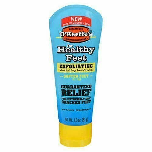 O'Keeffe'S For Healthy Feet Exfoliating Moisturizing Foot Cream 3 Oz