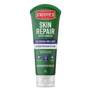 O’Keeffe’s Skin Repair Eczema Relief Body Cream, 48 Hour Moisture, 2% Colloidal Oatmeal, Unscented, 7oz Tube