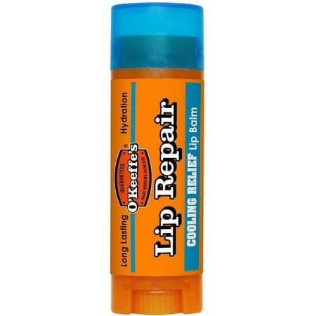O'Keeffe's Cooling Relief Lip Repair Lip Balm for Dry (Pack of 16)