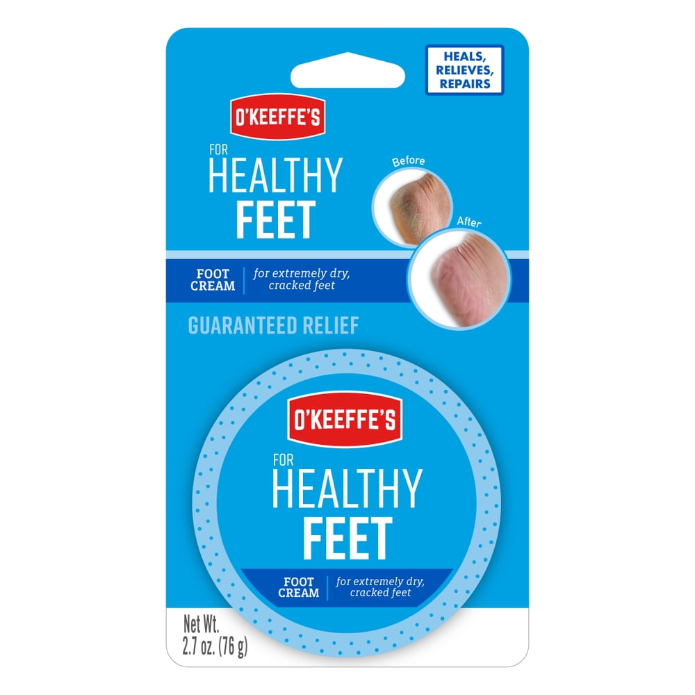O'Keeffe's "Healthy Feet" foot cream for extremely dry, cracked feet, 2.7 oz Jar