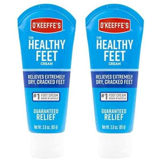 O'Keeffe's -2 Healthy Feet Foot Cream Tube (2 Pack), 3 oz