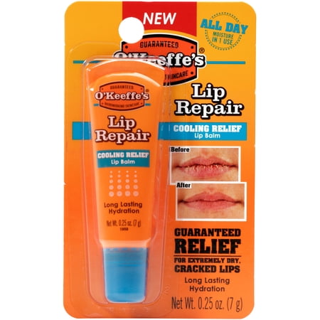 O'Keeffe's Lip Repair Cooling Relief Lip Balm Tube-