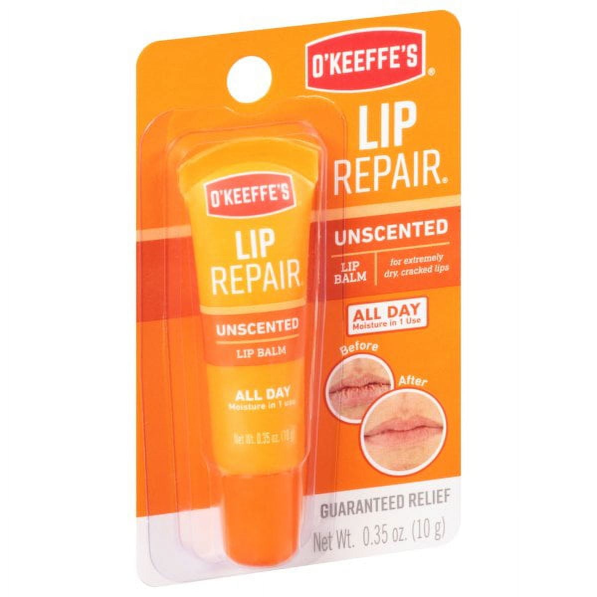 O'Keeffe's Unscented Lip Repair Tube Lip Balm 0.35 oz