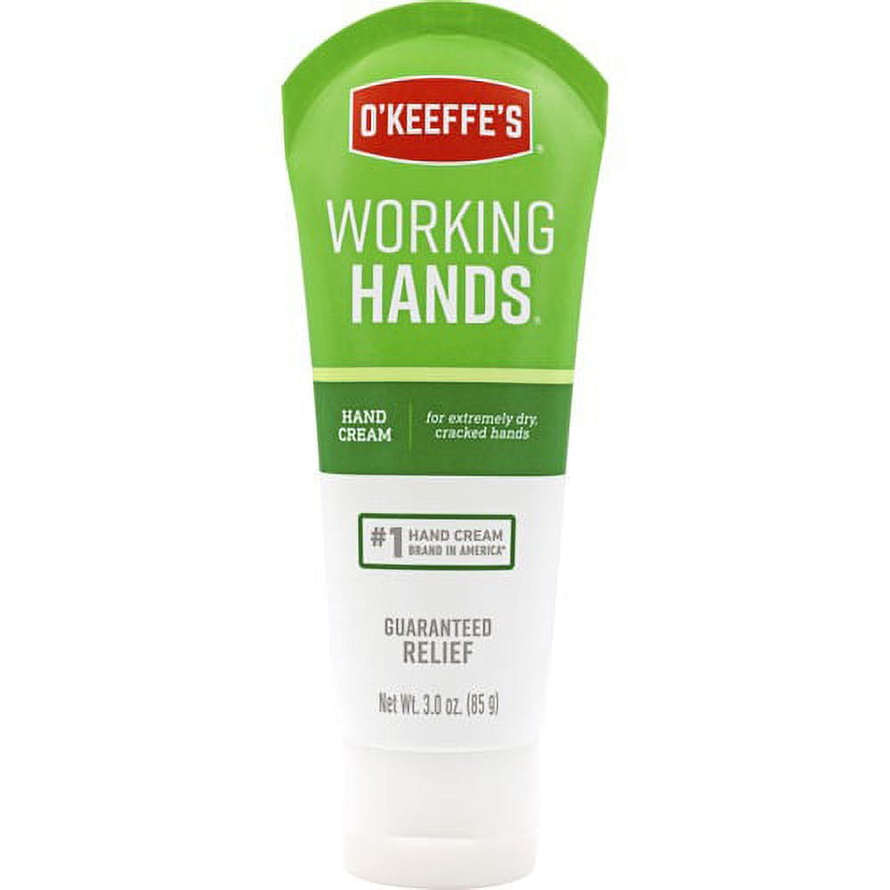 O'Keeffe's Working Hands Hand Cream - Cream - 3 fl oz - For Dry Skin - Applicable on Hand - Cracked/Scaly Skin - Moisturising, Hypoallergenic - 1 Each O'Keeffe's Working Hands Hand Cream - Cream - 3 fl oz - For Dry Skin - Applicable on Hand - Cracked/Scaly Skin - Moisturising, Hypoallergenic - 1 Each